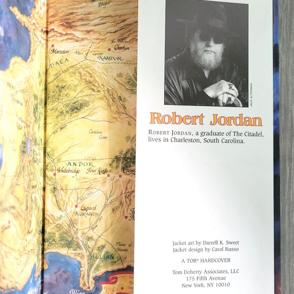 New Spring The Wheel of Time By Robert Jordan Hardcover 1st Edition 1st Printing - Picture 11 of 12